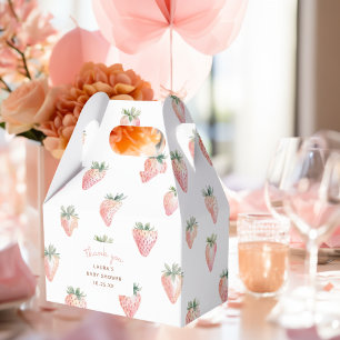 Ballotins Aquarelle Berry Baby shower doux Merci