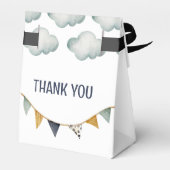 Ballotins Aquarelle bleu chaud Ballotin de papier à bulle d' (Arrière)