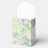 Ballotins Aquarelle Bleu et Blanc Hydrangea Crest (Ouvert)