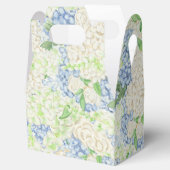 Ballotins Aquarelle Bleu et Blanc Hydrangea Crest (Ouvert)