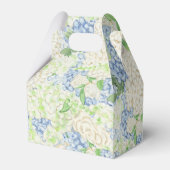 Ballotins Aquarelle Bleu et Blanc Hydrangea Crest (Verso)