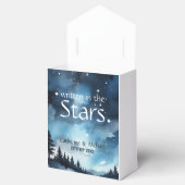 Ballotins Aquarelle Bleu étoile Ciel Mariage céleste (Ouvert)