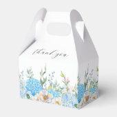 Ballotins Aquarelle bleu Hydrangea (Verso)