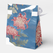 Ballotins Aquarelle bleue Fleurs Vintages et oiseaux (Arrière)