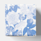 Ballotins Aquarelle bleue Mariage de fleurs botaniques (Haut)