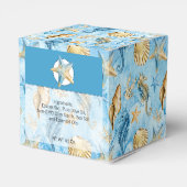 Ballotins Aquarelle bleue Starfish Seahorse Shops Bombe (Arrière)