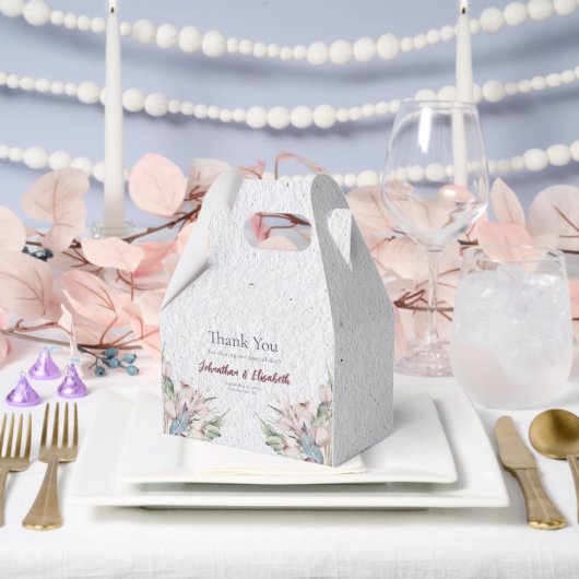 Ballotins Aquarelle Boho Floral et Mariage botanique (Mariage)