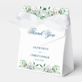 Ballotins Aquarelle Boho Floral Mariage géométrique (Verso)