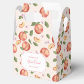 Ballotins Aquarelle botanique Pêches et fleurs (Ouvert)