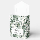 Ballotins Aquarelle Botanique Verdure Feuille Mariage (Ouvert)