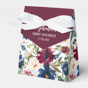 Ballotins Aquarelle Bourgogne Baby shower des fleurs de la m