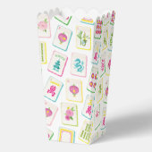 Ballotins Aquarelle brillante Mahjong Titres Monogramme (Verso)