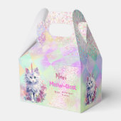 Ballotins Aquarelle Caticorn Meow-Gical Anniversaire (Arrière)