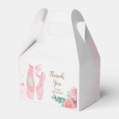 Ballotins Aquarelle Chaussures Ballerina Rose (Arrière)