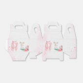 Ballotins Aquarelle Chaussures Ballerina Rose (Déplié)