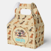 Ballotins Aquarelle Chien Pawty Puppy Anniversaire (Verso)