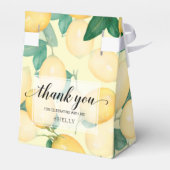 Ballotins Aquarelle Citrons et Feuilles (Arrière)