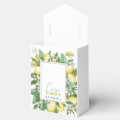 Ballotins Aquarelle Citrus Citron bleu Carrelage (Ouvert)