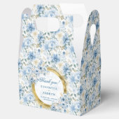 Ballotins Aquarelle classique Mariage bleu clair (Ouvert)