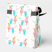 Ballotins Aquarelle Cocktail Margarita Motif Merci (Arrière)