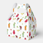 Ballotins Aquarelle Cocktails & Boissons de fête (Arrière)