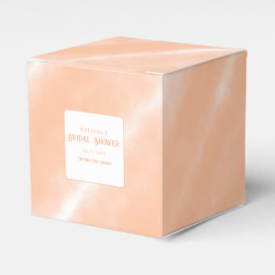 Ballotins Aquarelle couleur Fuzz Peach Motif Abstrait