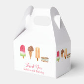 Ballotins Aquarelle Crème glacée & Popsicles Merci anniversa (Verso)