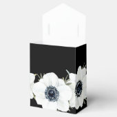 Ballotins Aquarelle d'anémones noir et blanc (Ouvert)