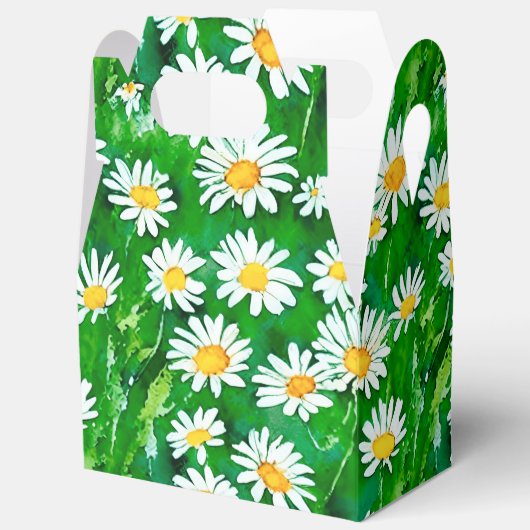 Ballotins Aquarelle dans un champ vert (Ouvrir)