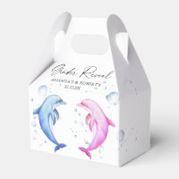 Aquarelle Dauphins Révélation de genre