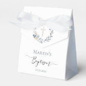 Ballotins Aquarelle de baptême couronne florale (Verso)