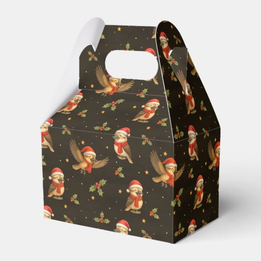 Ballotins Aquarelle de Noël Kookaburra (Arrière)