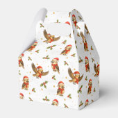 Ballotins Aquarelle de Noël Kookaburra (Arrière)