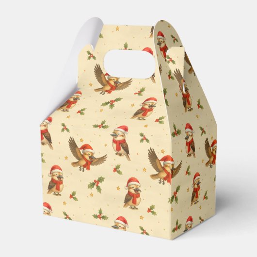 Ballotins Aquarelle de Noël Kookaburra (Arrière)