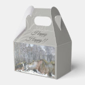 Ballotins Aquarelle de ravin neigeux (Verso)