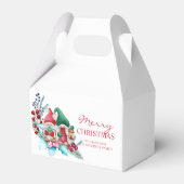 Ballotins Aquarelle Décor de Noël & Gnome (Arrière)