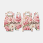 Ballotins Aquarelle délicate Roses roses roses et fleurs de (Déplié)