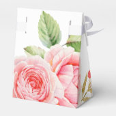 Ballotins Aquarelle Design floral Mariage Faveur Boîtes (Arrière)