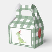 Ballotins Aquarelle Dinosaur Premier anniversaire Merci (Arrière)