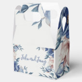 Ballotins Aquarelle douce Floral bleu (Ouvert)