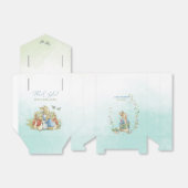 Ballotins Aquarelle Elegant Peter Rabbit fleur sauvage bébé  (Déplié)