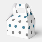 Ballotins Aquarelle Eléphants Points Motif Anniversaire Garç (Arrière)