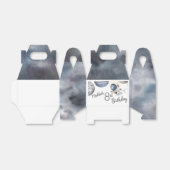 Ballotins Aquarelle Espace fête d'anniversaire pour garçon o (Déplié)