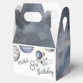 Ballotins Aquarelle Espace fête d'anniversaire pour garçon o (Ouvert)