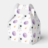 Ballotins Aquarelle Espace Galaxie Astronaut Anniversaire (Arrière)