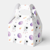 Ballotins Aquarelle Espace Galaxie Astronaut Anniversaire (Verso)