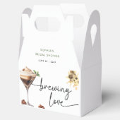 Ballotins Aquarelle Espresso Martini Fête des mariées (Ouvert)