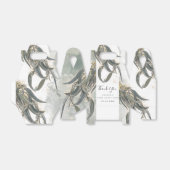 Ballotins Aquarelle Eucalyptus Verdure Feuille (Déplié)