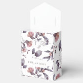 Ballotins aquarelle feuillage crépusculaire violet poussiére (Ouvert)