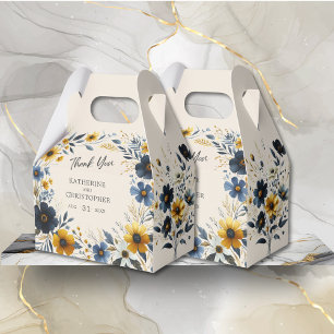 Ballotins Aquarelle Fleur sauvage Elégant Beige Grand Mariag